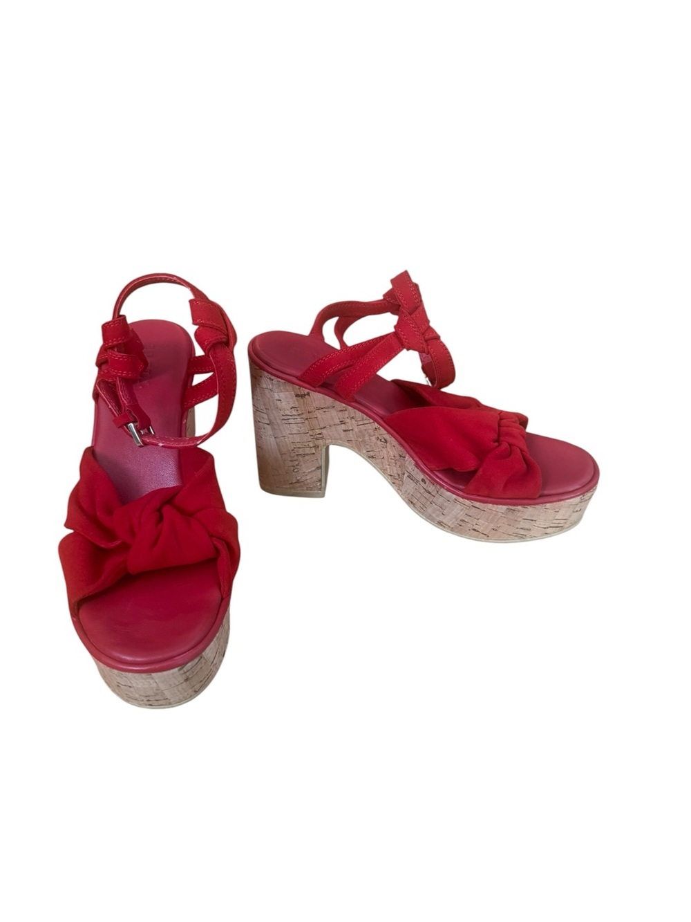 SPELL CHA CHA PLATFORM SANDALS in red 37 - Picture 4 of 9
